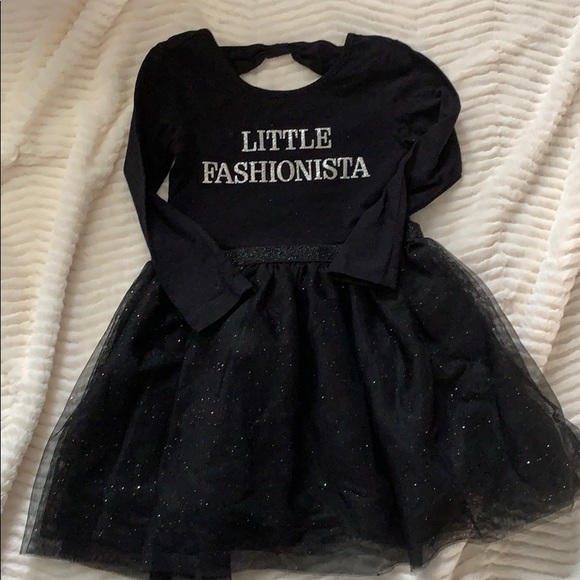 The Children's Place Other - Little Fashionista Black Dress